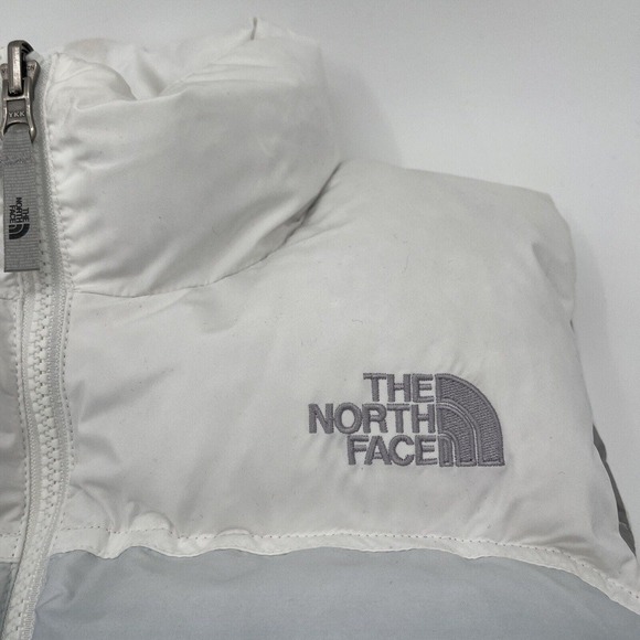 The North Face 700 Down Fill Ombre Puffer Vest Womens Small Blue - Picture 2 of 10